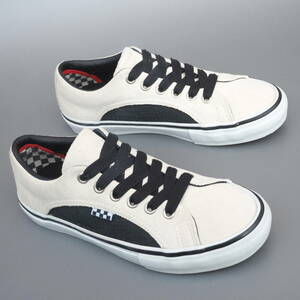 美品!! USA限定 US 8,5 /26,5cm VANS PRO SKATE ランピン 黒ｘ白 スエード スリッポン ERA sk8