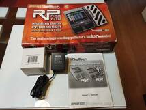 ★Digitech RP250 モデリング ギター エフェクター 本体＋箱＋純正AC＋説明書 中古品 基本動作確認済★_画像4