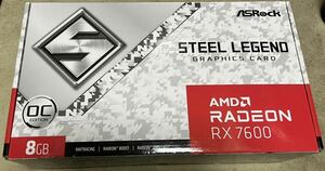 ASRock AMD RADEON RX7600 8GB OC STEEL LEGEND 