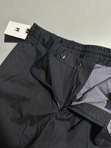 3621】新品4.1万【PT TORINO / ピーティトリノ　52　シルキーコットンリラックス素材　ドローコード付　SLIM FIT】ネイビー_画像7