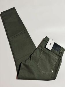 3987】新品5.1万【PT TORINO / ピーティトリノ　32　秋冬モデル　名作SWING　ストレッチデニム　PT DENIM　レザータグ】カーキ