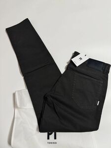 4033】新品5.1万【PT TORINO / ピーティトリノ　32　秋冬モデル　名作SWING　ストレッチデニム　PT DENIM　レザータグ】ダークカーキ