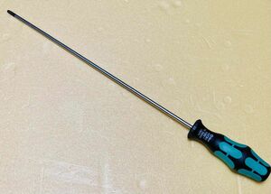 Wera 【ロングドライバー】 イジリ止め穴付き TORX 367BO / TX20 × 300mm