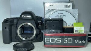 ◆極美品◆Canon キャノンEOS 5D Mark IV デジタル一眼レフ カメラ ボディ 32GBメモリ 元箱付き 6か月動作保証