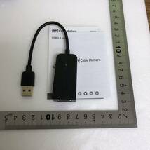 【開封のみ】able Matters★ Cable Matters USB LAN変換アダプター 有線LANアダプター USB イーサネットアダプタ USB2.0 to RJ45 100Mbps_画像8