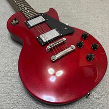 epiphone by Gibson LesPaul studio エピフォン　ギブソン　レスポール　スタジオ　ジャンク扱い　エレキギター Les Paul ワインレッド_画像4