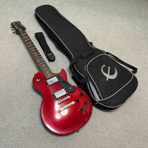 epiphone by Gibson LesPaul studio エピフォン　ギブソン　レスポール　スタジオ　ジャンク扱い　エレキギター Les Paul ワインレッド_画像1