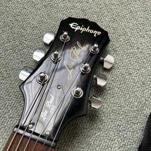 Epiphone by Gibson Les Paul 100 エピフォン　ギブソン　レスポール　ジャンク扱い　エレキギター 黒　BLK lespaul -_画像3