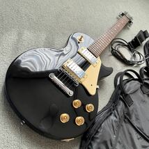 Epiphone by Gibson Les Paul 100 エピフォン　ギブソン　レスポール　ジャンク扱い　エレキギター 黒　BLK lespaul -_画像9