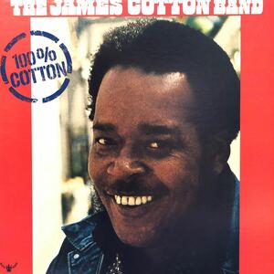 ジェームス・コットン The James Cotton Band 100%COTTON LP レコード 5点以上落札で送料無料V