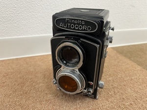 Minolta ミノルタ AUTOCORD オートコード 二眼レフ カメラ ROKKOR 1:3.2 75mm/1:3.5 75mm CITIZEN-MXV CHIYOKO