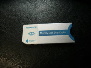 動作保証！SanDisk Memory Stick Duo Adaptor