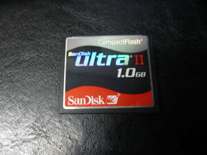 動作保証！SanDisk Ultra Ⅱ CFカード 1GB