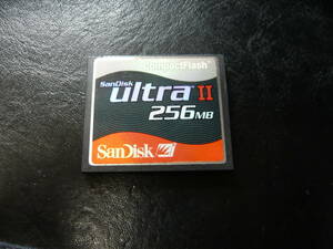 動作保証！SanDisk ultraⅡ CFカード 256MB