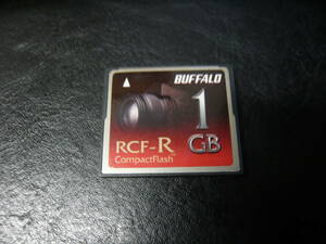 動作保証！BUFFALO RCF-R CFカード 1GB