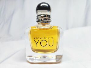 【ほぼ未使用】Giorgio Armani ジョルジオ アルマーニ ビコーズイッツユー オードパルファム 50ml