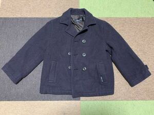  old clothes Comme Ca Ism COMME CA ISM pea coat 120cm TORA KIDS Kids child man boys pea coat black black outer 