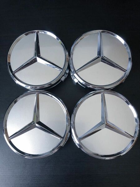 高品質 Benz メルセデスベンツホイールセンターキャップ 4個セット