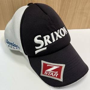 【3532】スリクソン SRIXON ストラクチャード ゴルフキャップ メッシュキャップ ブラック