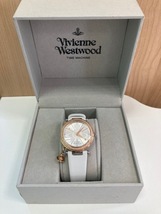 【3492】Vivienne Westwood ヴィヴィアンウエストウッド VV006RSWH オーブパステルウォッチ クオーツ 腕時計_画像1