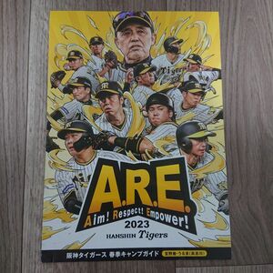 沖縄限定品 2023年 阪神タイガース 選手名鑑 春季キャンプガイド 宜野座 うるま 令和5年 岡田彰布 選手一覧 パンフレット