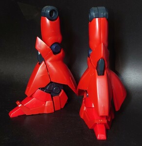 MG 1/100 機動戦士ガンダム 逆襲のシャア サザビー 脚 足 パーツ ミキシングに 組済み完成品 ガンプラ 正規品 同梱歓迎