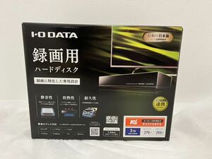 【未開封】② I-O DATA 外付けHDD(3TB) AVHD-UTB3KS テレビ録画用ハードディスク ケーズデンキモデル アイ・オー・データ機器