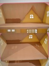 シルバニア森のマーケット オリジナル きいちご林のお家 ピンク屋根/はしごシルバニアファミリー/限定色/ドールハウス_画像9