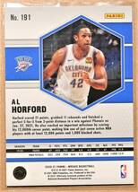 AL HORFORD (アル・ホーフォード) 2020-21 MOSAIC トレーディングカード 【NBA,オクラホマシティ・サンダー,OKC THUNDER】_画像2
