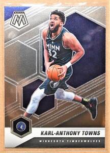 KARL ANTHONY TOWNS (カールアンソニータウンズ) 2020-21 MOSAIC トレーディングカード 【NBA,ミネソタティンバーウルブズ,TIMBERWOLVES】