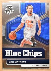 COLE ANTHONY (コール・アンソニー) 2020-21 MOSAIC BLUE CHIPS トレーディングカード 【NBA,オーランドマジック,ORANDO MAGIC】