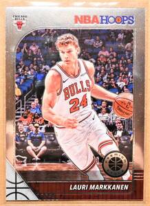 LAURI MARKKANEN (ラウリー・マルケネン) 2019-20 HOOPS PREMIUM STOCK トレーディングカード 【NBA,シカゴブルズ,CHICAGO BULLS】