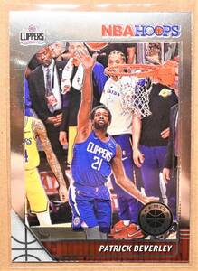 PATRICK BEVERLEY (パトリック・ベバリー) 2019-20 HOOPS PREMIUM STOCK トレーディングカード 【NBA,ロサンゼルスクリッパーズ,CLIPPERS】