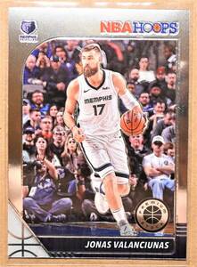 JONAS VALANCIUNAS (ヨナス・ヴァランチューナス) 2019-20 HOOPS PREMIUM STOCK トレーディングカード 【NBA,グリズリーズ,GRIZZLIES】