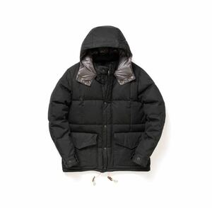 zanter ザンター VINTAGE DOWN JACKET M ブラックnanga ノースフェイス ダウン uncrowd アンクラウド 