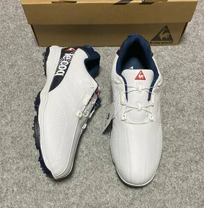 新品◇le coq sportif GOLF COLLECTION ルコックゴルフ◇26.0㎝ ◇ゴルフシューズ ダイヤル式 幅3E