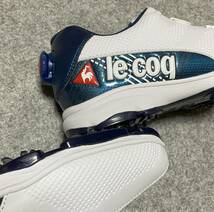 新品◇le coq sportif GOLF COLLECTION ルコックゴルフ◇25.5㎝ ◇ゴルフシューズ ダイヤル式 幅3E_画像5