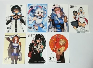ゲーマーズ　SHY シャイ　アニメ化記念フェア　ヒーローカード　全7種セット　美品