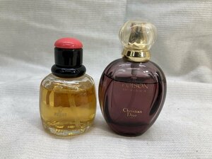 訳あり 香水 クリスチャンディオール ポワゾン YSL パリオーデトワレ 残量8-90％ スプレー破損あり[03-2850