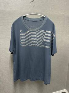 GOLDEN GOOSE ゴールデングース／フラッグシルバープリントTシャツ／サイズ M