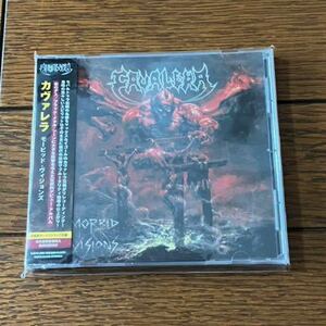 CAVALERA『MORBID VISIONS』国内盤　ライナー付き　ボートラ1曲　初期セパル再録！CELTIC FROST、SEPULTURA、SOULFLY、ANGRA、PANTERA