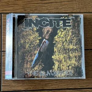 INCITE『THE SLAUGHTER』国内盤 ライナー付 スラッシュ/グルーブメタル2010年作！ SEPULTURA、SOULFLY、PANTERA、MACHINE HEAD、SLAYER