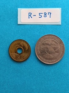 外国コイン　スリランカ （セイロン）(Rー５８７)　２ルピー硬貨　１９８１年　マハウェリダム　記念硬貨　