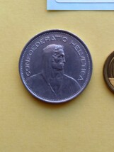外国コイン　スイス　(Rー６７４)　５フラン硬貨　１９７０年_画像3