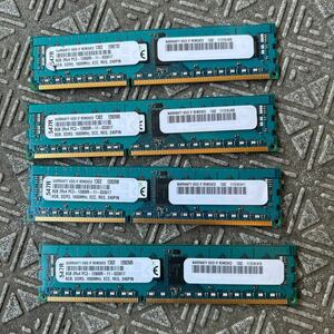 メモリカード DDR3 メモリ WAPPANTY VOID IF REMOVED DDR3 8GBx4枚 計32GB　現状品