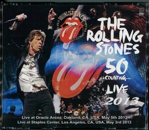 #5221 中古 4CD+2DVD THE ROLLING STONES / 50 & COUNTING…Live at Oracle Arena, Oakland, CA, USA, May 5th 2013 他