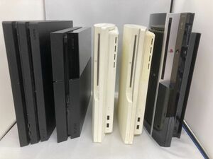 X919【ジャンク】Sony PlayStation PS4 PS4 PRO PS3 本体 5台まとめて CUH-7000B CUH-1100A CECH-3000A CECHL00 [インボイス請求書発行可]