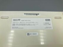 X944 中古 任天堂 Nintendo Wii U すぐに遊べるファミリープレミアムセット+Wii Fit U シロ 簡易動作確認済_画像6