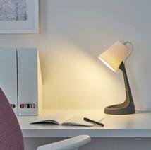 IKEA SVALLET ワークランプ（dark gray/white）/ LED電球セット_画像2