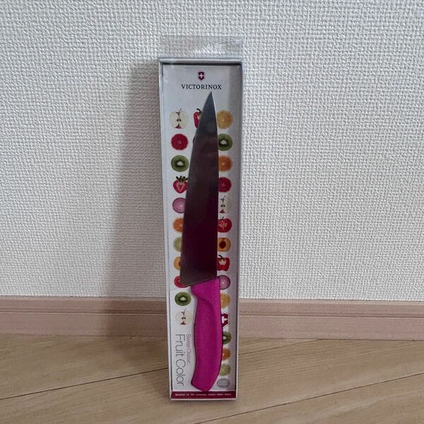 VICTORINOX(ビクトリノックス) シェフナイフ カービングナイフ 19cm ピンク 6.8006.19L5E